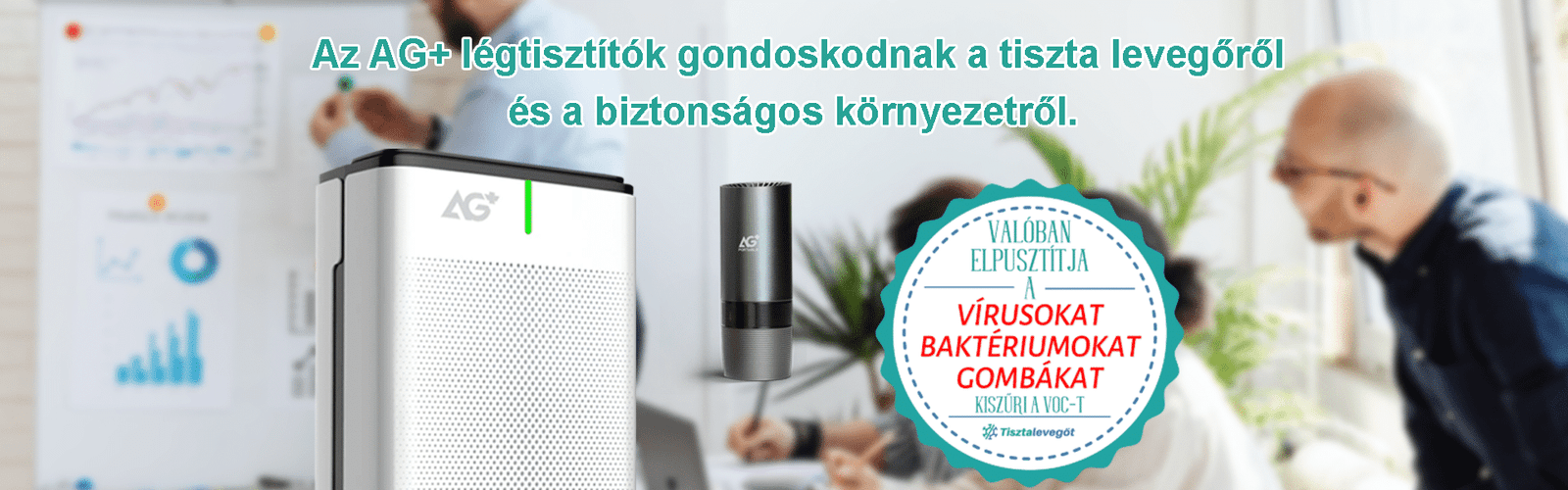 AG+ légtisztítók